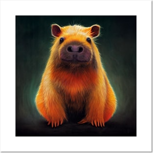 capybara Posters and Art